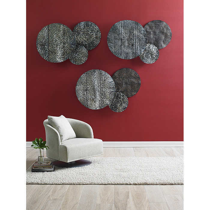 Phillips Collection Metal Lotus Wall Art, Assorted Colors